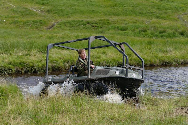 jagt i det skotske terræn kræver særlige køretøjer