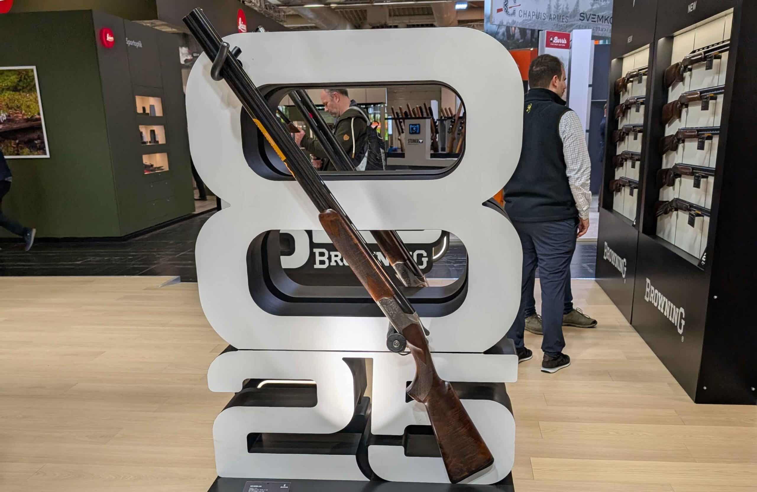 Danmarkspremiere på Brownings nye O/U B825 GAME på jagtmessen i ...